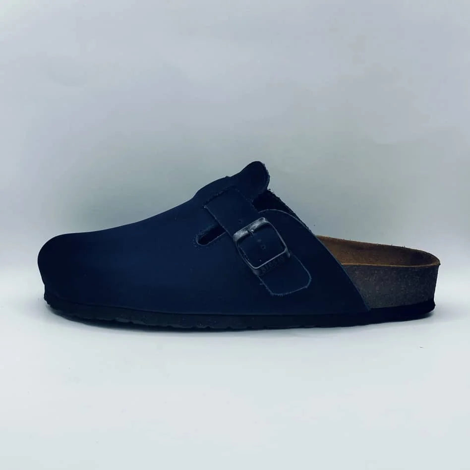 BOSTON NUBUCK BLEU
