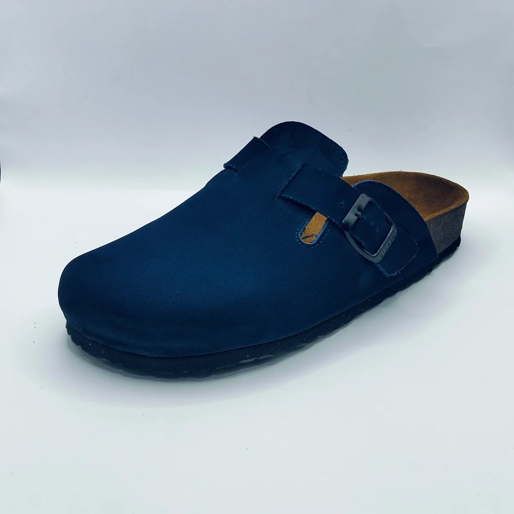 BOSTON NUBUCK BLEU