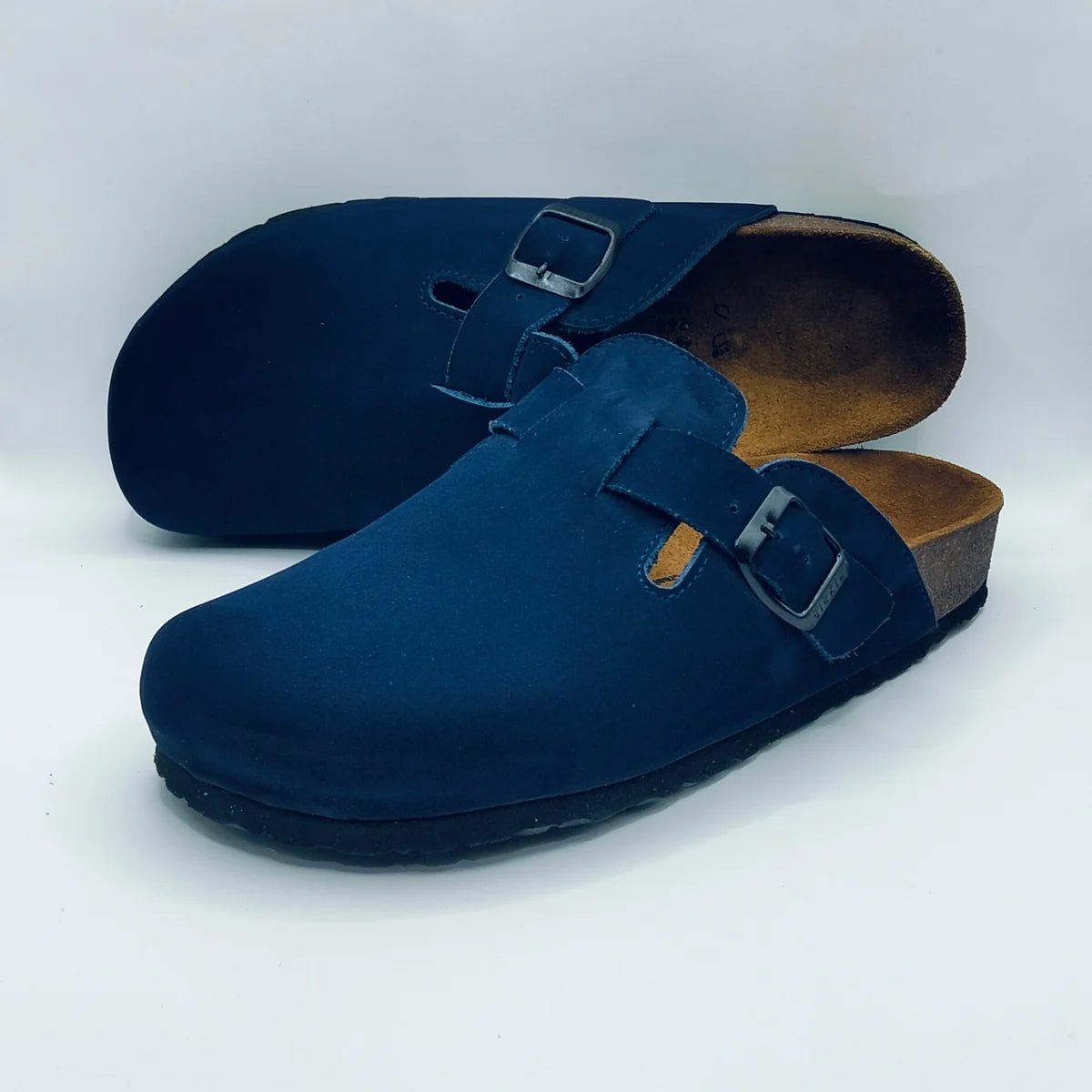 BOSTON NUBUCK BLEU