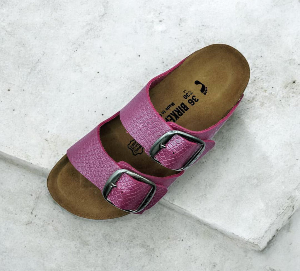 ARIZONA ROSE CROCO EVA BLANC