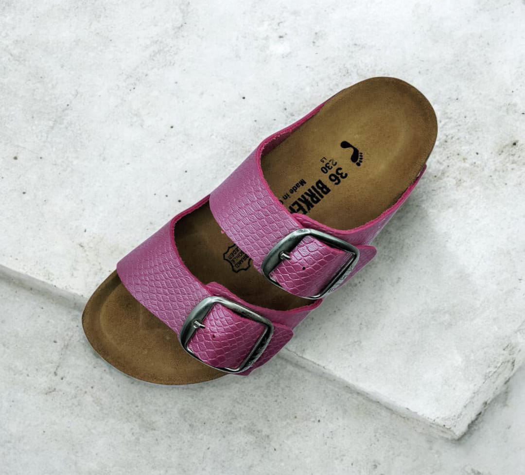 ARIZONA ROSE CROCO EVA BLANC