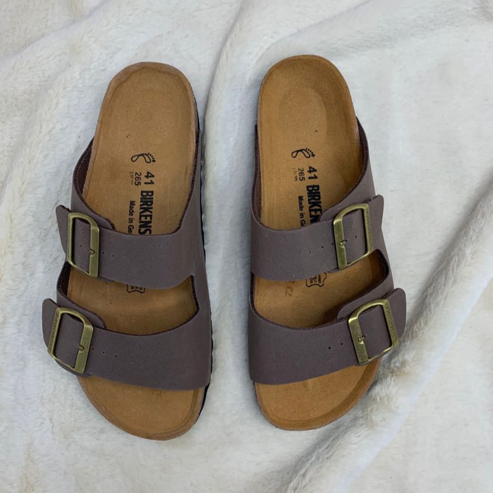 ARIZONA NUBUCK MARRON BOUCLE DOREE