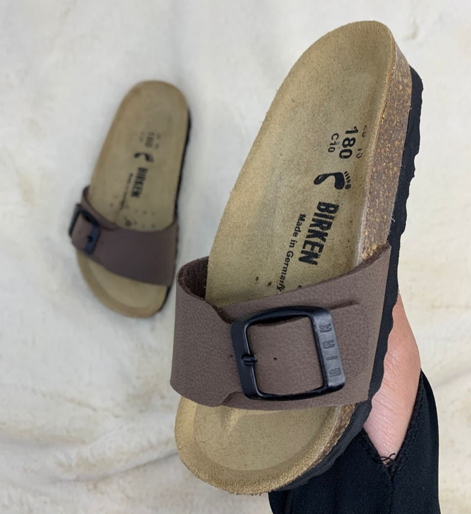 CATALINA ENFANT NUBUCK MARRON