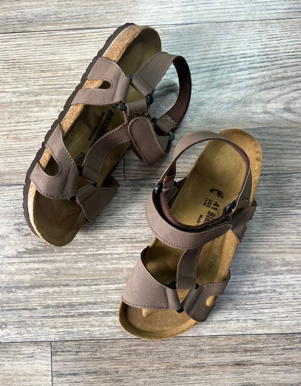 TWAREG NUBUCK MARRON