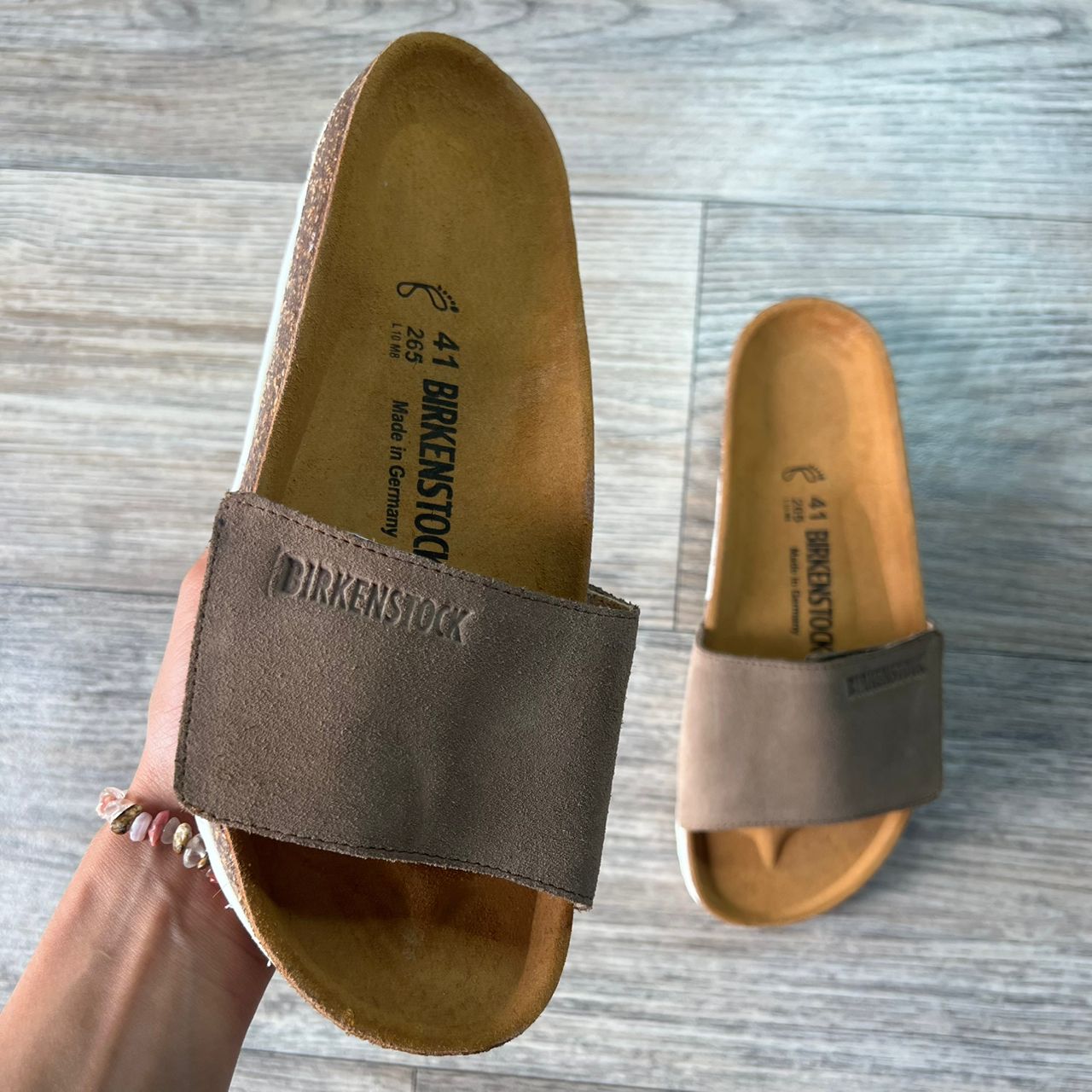 OSAKA CUIR TAUPE