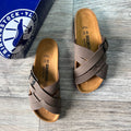 LUGANNOU NUBUCK MARRON