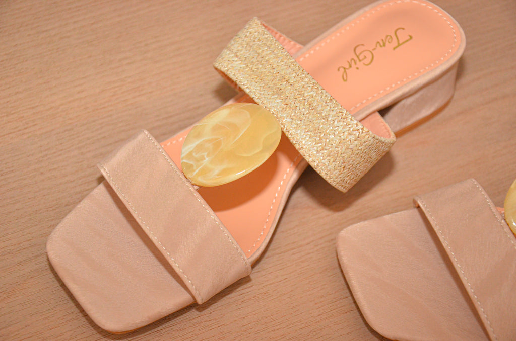 DEMI SABOT T-5069 BEIGE