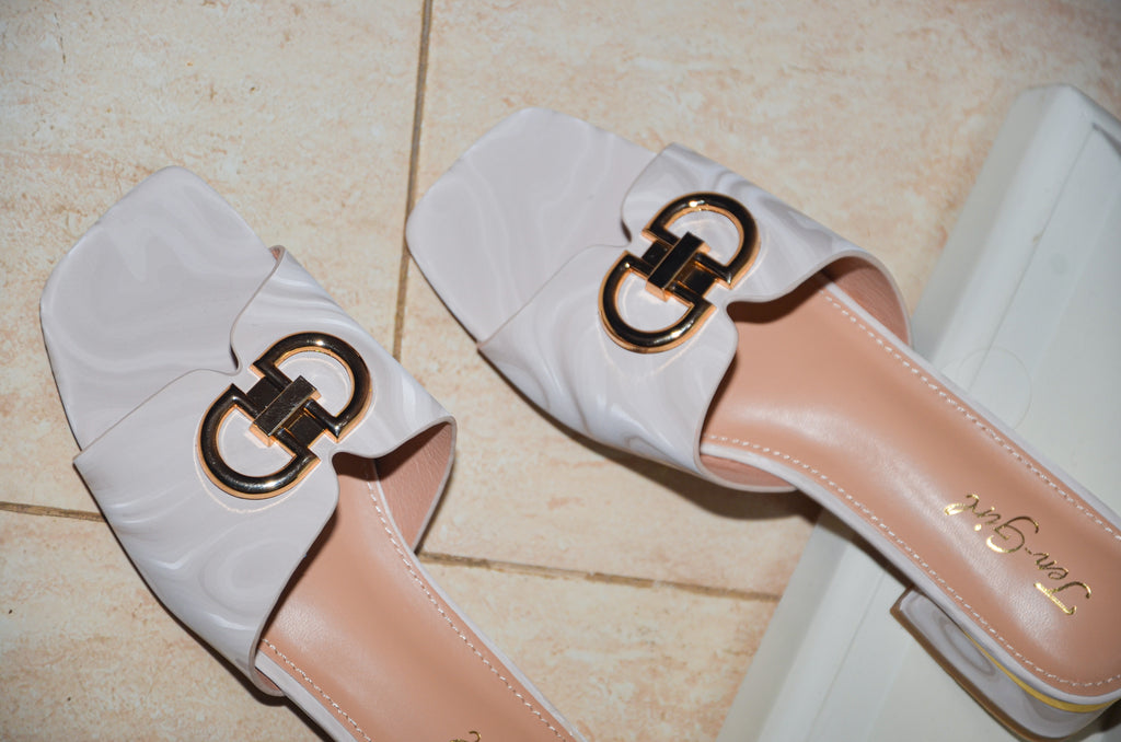 DEMI SABOT T-5072 OFF WHITE