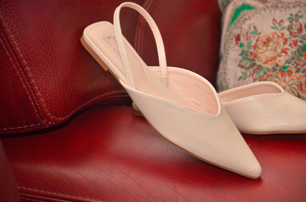 ESCARPINS PLAT RZL-66 BEIGE