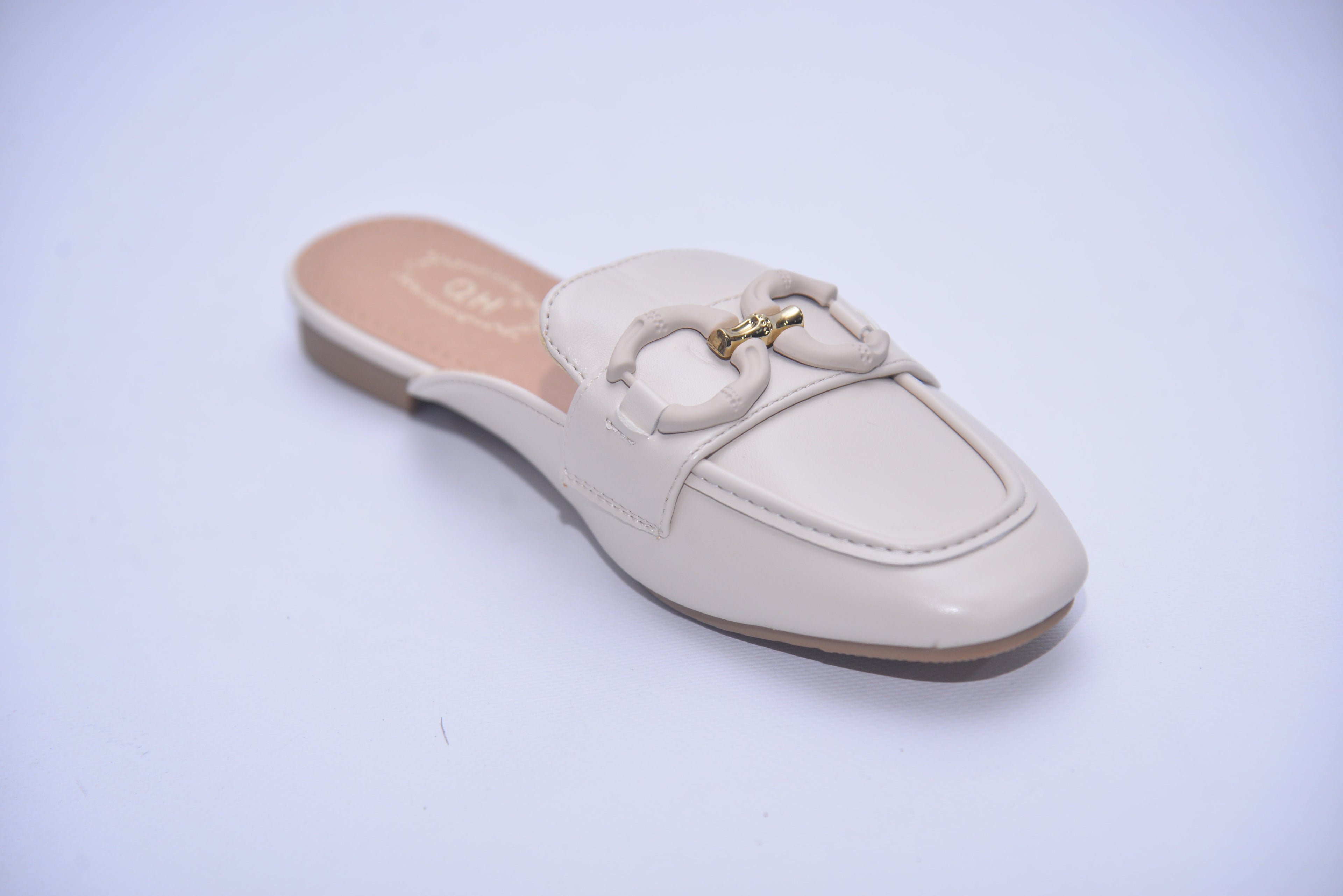 MULE BALLERINE A-1893 CREME