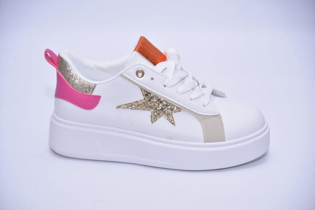 BASKETE ETOILE OR/ROSE TT-43