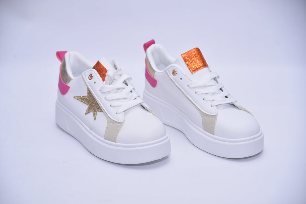BASKETE ETOILE OR/ROSE TT-43