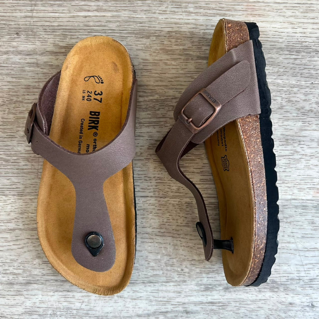 GIZEH NUBUCK MARRON