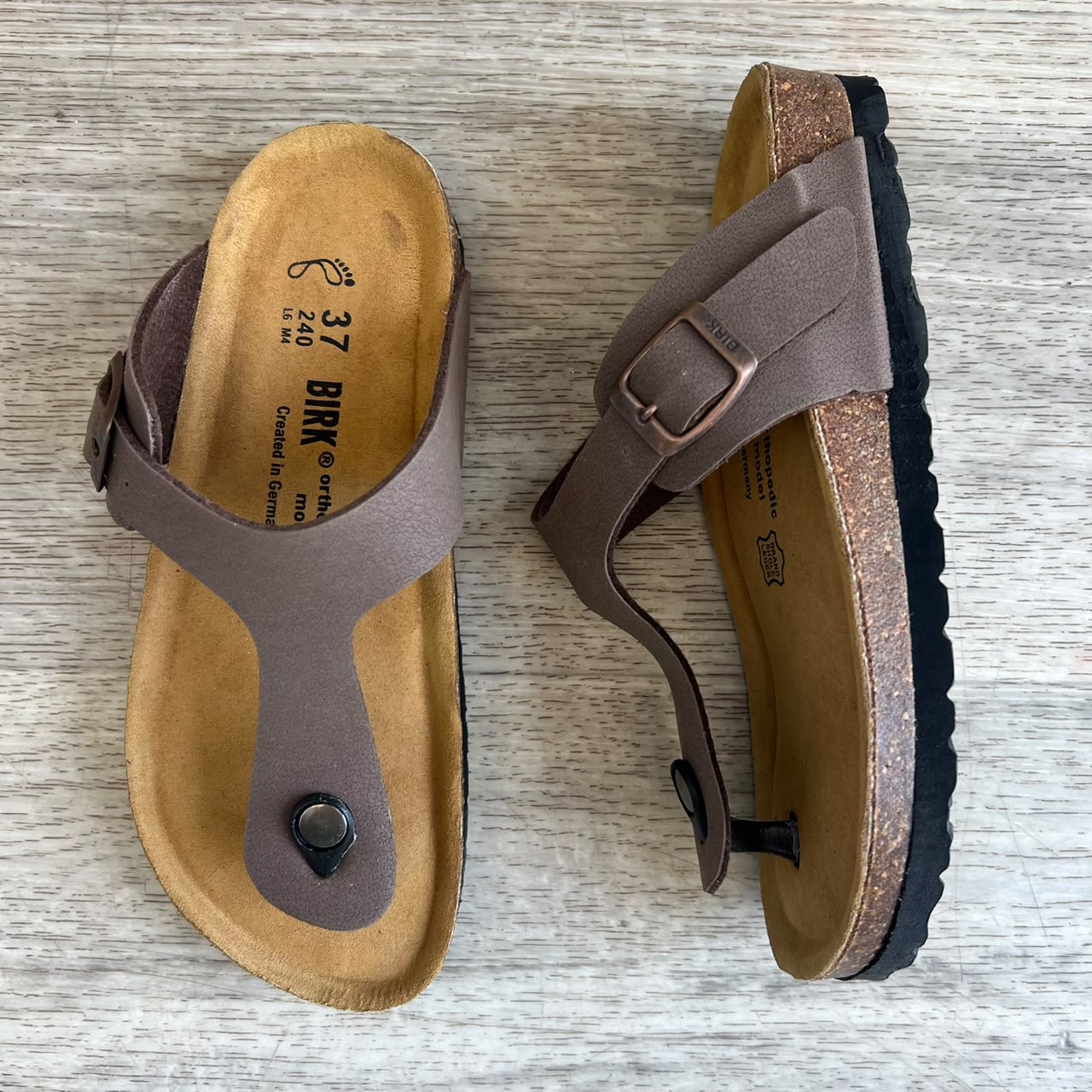 GIZEH NUBUCK MARRON