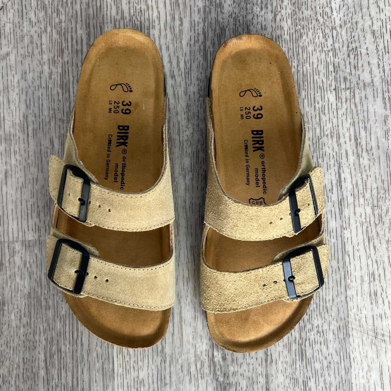 ARIZONA CUIR BEIGE SABLE FEMME