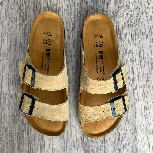 ARIZONA CUIR BEIGE SABLE FEMME