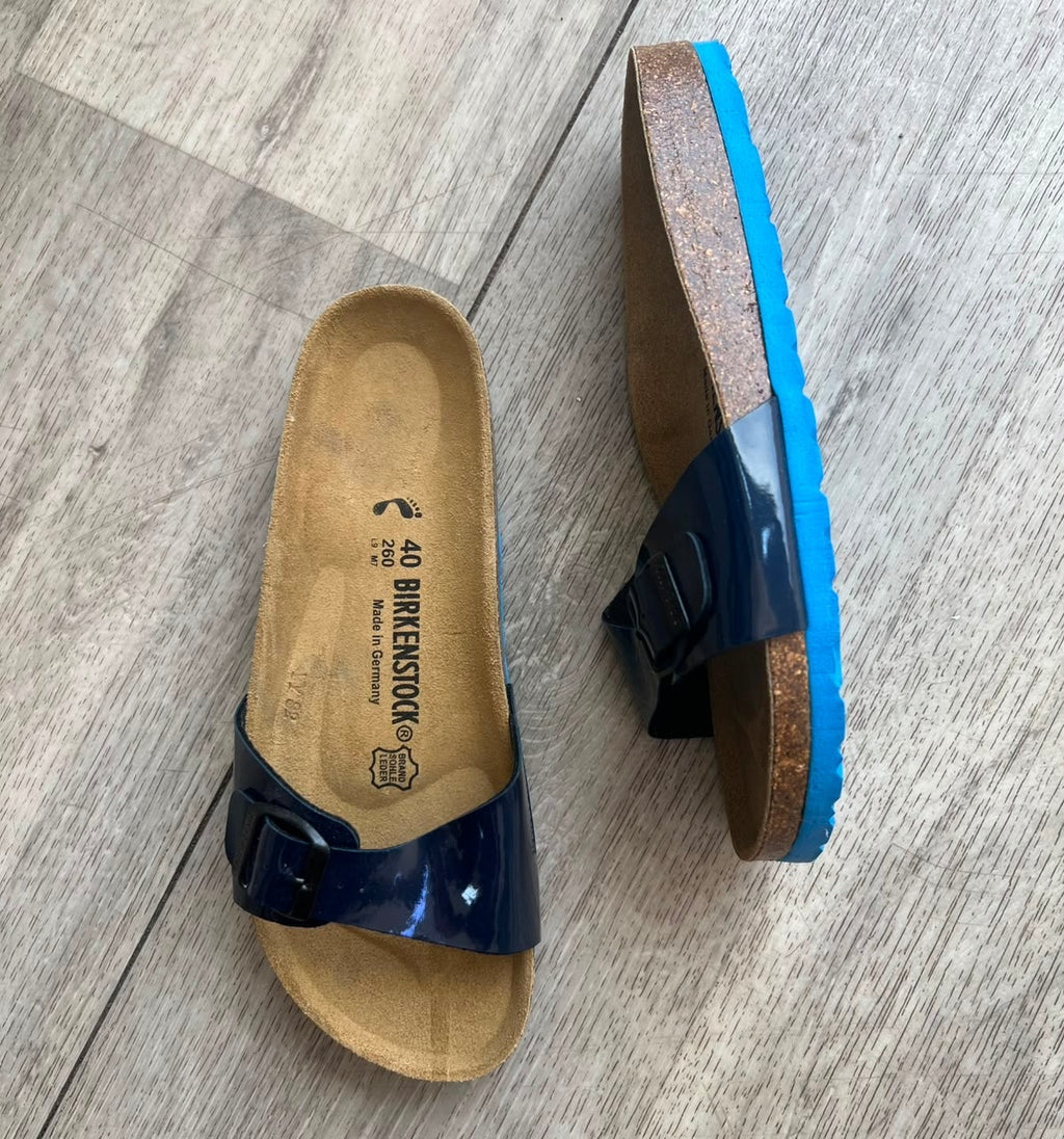 MADRID BLEU VERNIS EVA BLEU