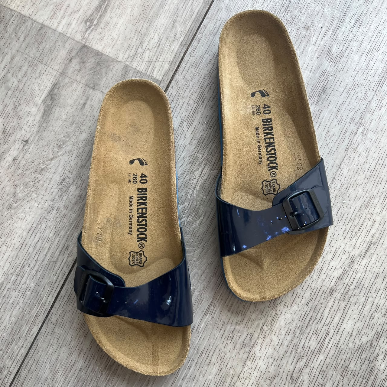 MADRID BLEU VERNIS EVA BLEU
