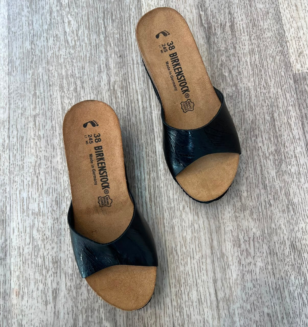 SENIA NOIR CROCO