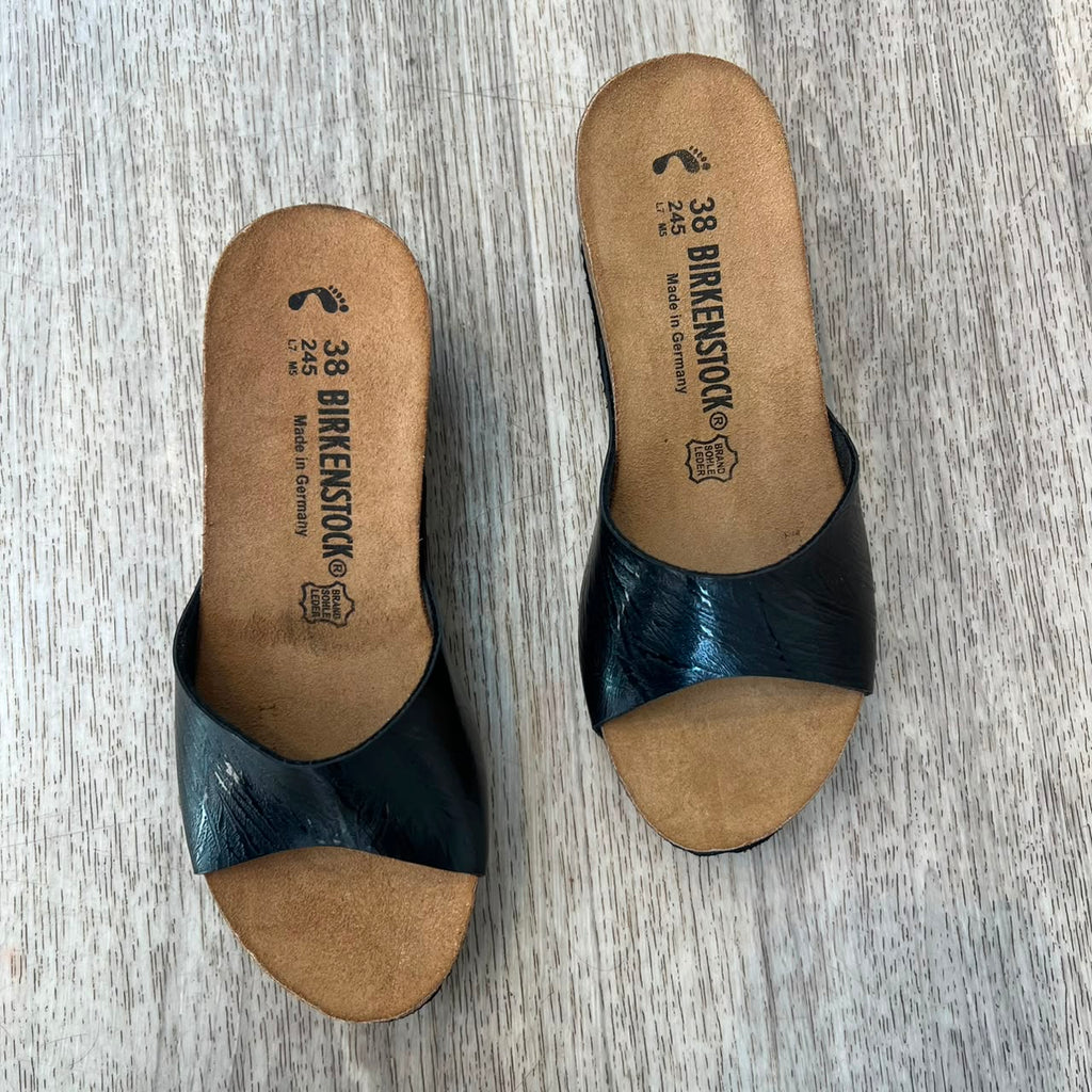 SENIA NOIR CROCO