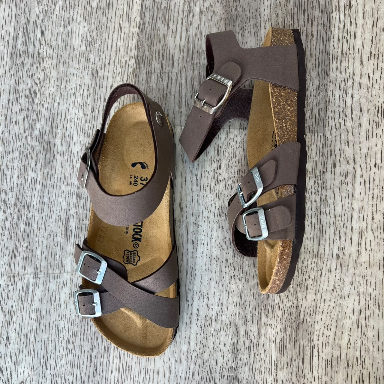 KUMBA NUBUCK MARRON