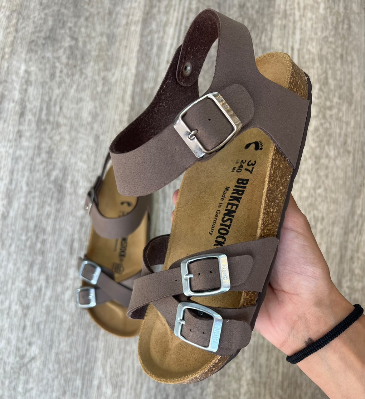 KUMBA NUBUCK MARRON