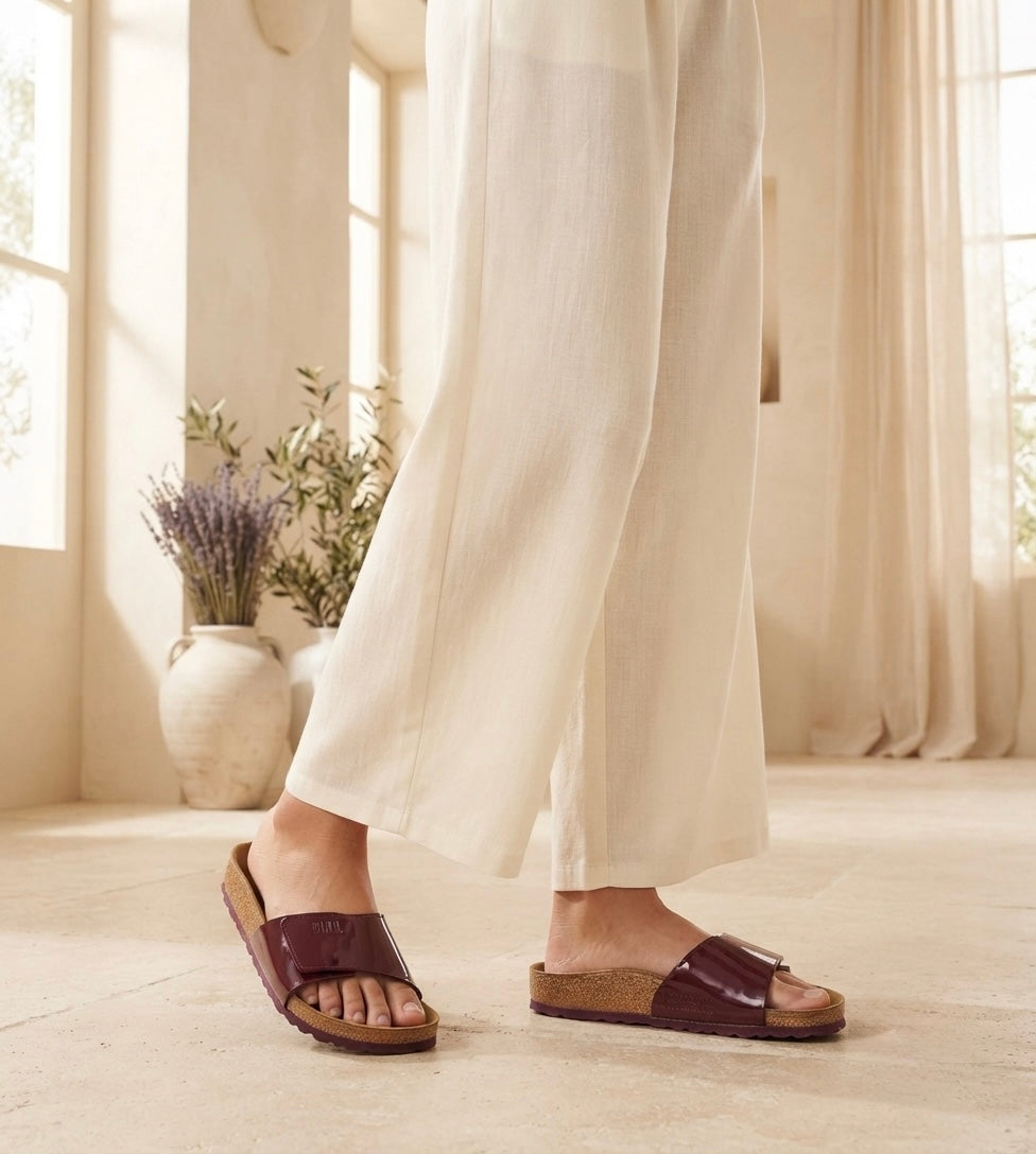 OSAKA BORDEAUX VERNIS FEMME